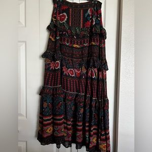 NWT Farm Rio Fruit Paradise Maxi Skirt size M